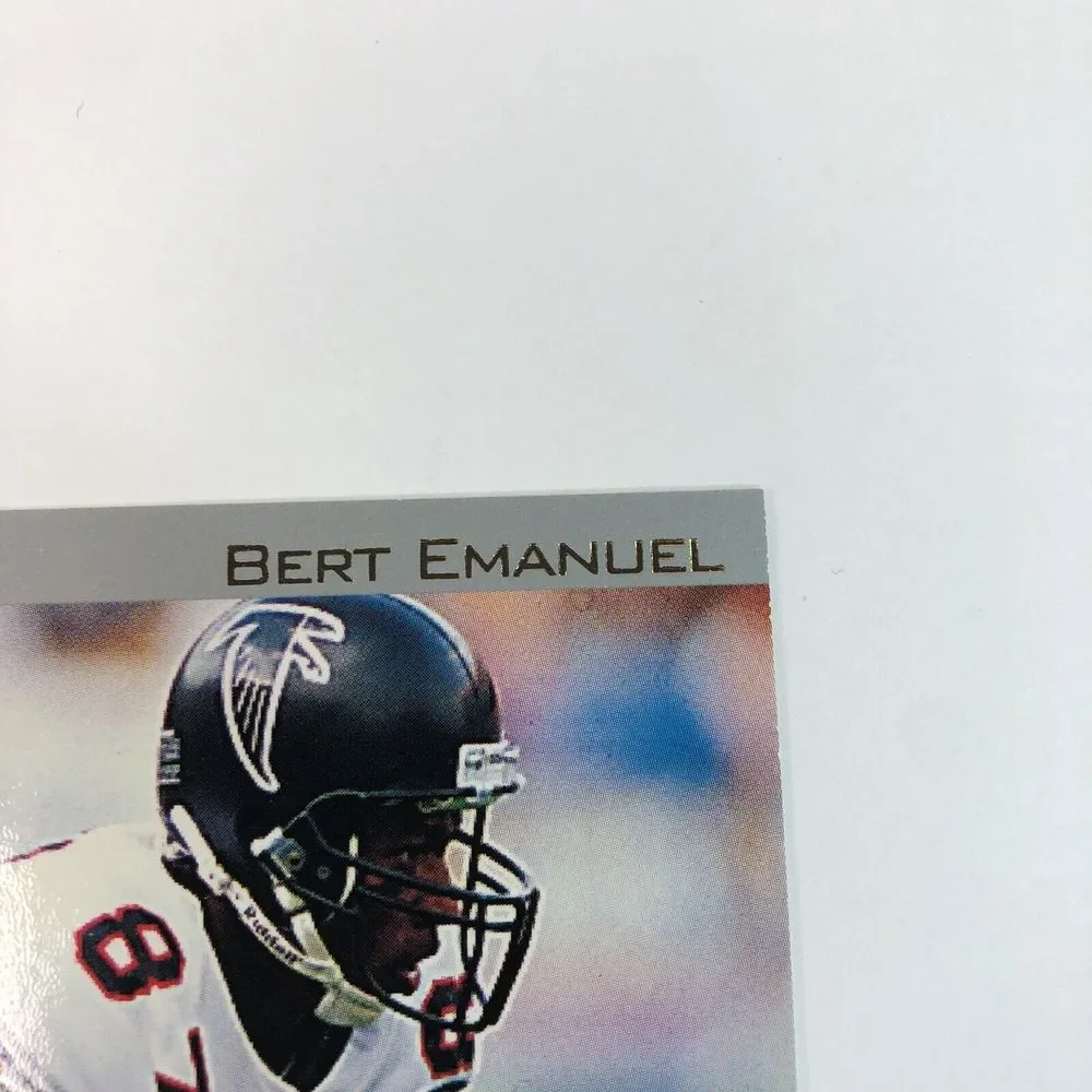 1994 Classic NFL Rookie Card BERT EMANUEL Atlanta Falcons, Super Bowl 29, Rare - Picture 4 of 10